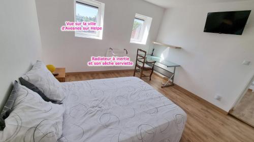 Appartement Studio - TV - WIFI - Salle De Bain privée 2 Rue d'Aulnoye Avesnes-sur-Helpe