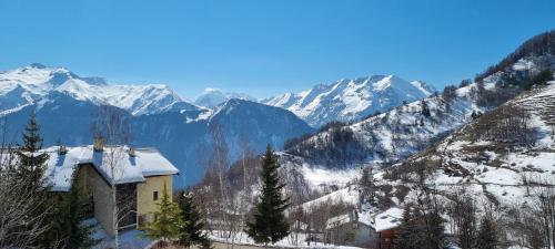 Studio Uissan pour 5 personnes à côté des pistes Huez france