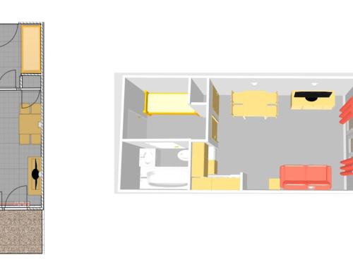 Appartement Studio Val-d'Isère, 1 pièce, 3 personnes - FR-1-694-179 175 RUE DU ROSOLEIL LA DAILLE Val dʼIsère