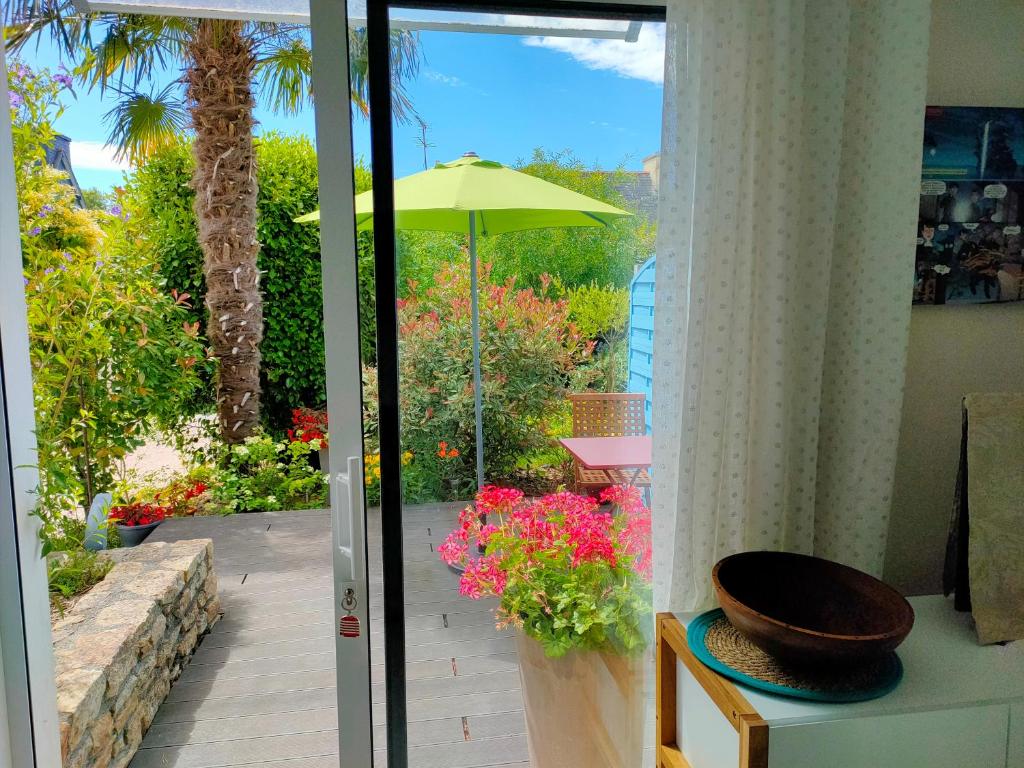 Maison de vacances Studio vue sur jardin à 3 mn en voiture de la mer 6 Hent Ménez Land, 29170 Fouesnant