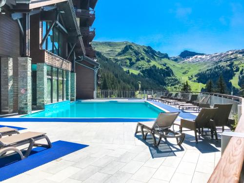 Stunning 3-bedroom apartment with mountain views Flaine france