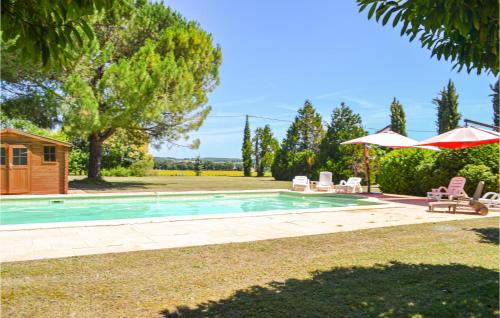 Stunning home in Montaut with Outdoor swimming pool, WiFi and 1 Bedrooms Montaut france