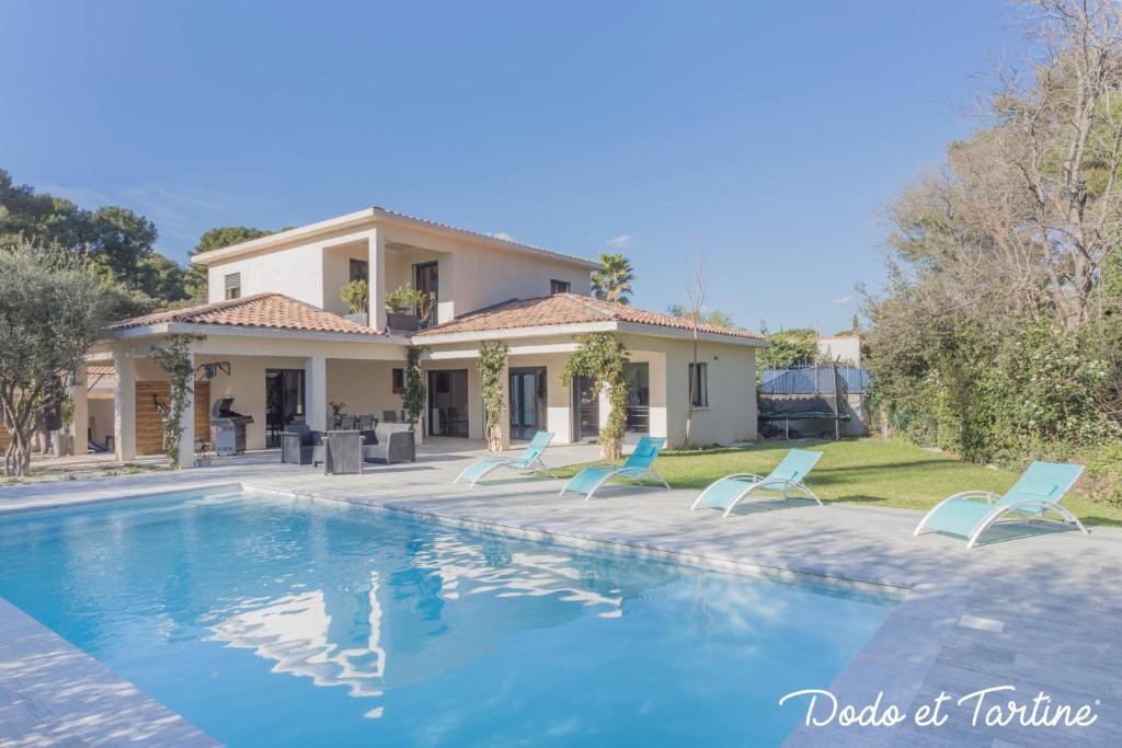 Villa Stunning Villa 4 bedroom with pool - Dodo et Tartine 14 Allée Dr Seillon, 83270 Saint-Cyr-sur-Mer