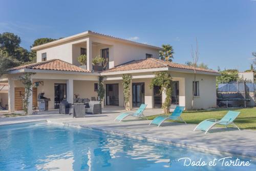 Stunning Villa 4 bedroom with pool - Dodo et Tartine Saint-Cyr-sur-Mer france