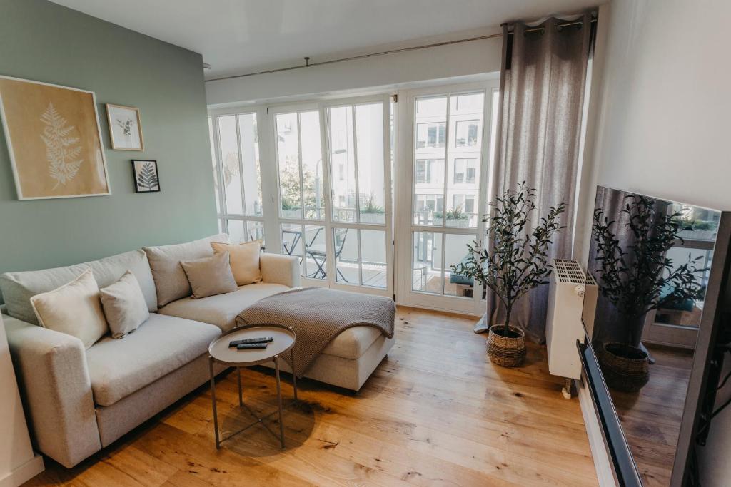 Appartement Stylisches Apartment im Herzen Leipzigs mit Balkon Inselstraße 28, 04103 Leipzig