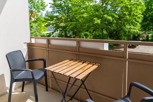 Appartement Stylisches Apartment mit Balkon / Netflix / WIFI 8 Wolgograder Allee Chemnitz