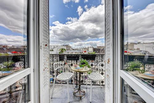 Sublime appartement familial avec vue idyllique Paris france