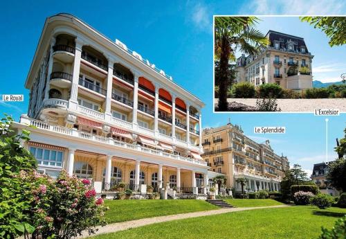Suite Célestine Palace Excelsior vue lac Aix-les-Bains france