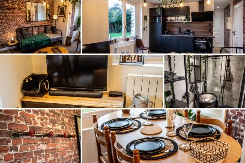 Appartement SUITE INDUS - JARDIN, NETFLIX et PARKING - Le Manoir aux Pommes Rez de chaussée, à gauche 45 Rue de Bernay Orbec-en-Auge