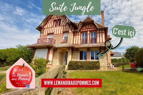 SUITE JUNGLE - JARDIN, NETFLIX et PARKING - Le Manoir aux Pommes Orbec-en-Auge france