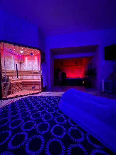 Suite Privative Jacuzzi Sauna de la Villa Del Castagnol Saint-Nexans france