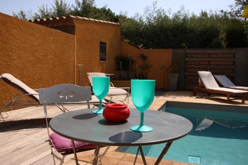 Maison d'hôtes SUITE SPA PRIVATIF extérieur 66 Perpignan Nord Chemin des Vignes Pia