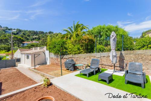 Sumptuous 2 bedroom house with AC close to the beach - Dodo et Tartine La Seyne-sur-Mer france