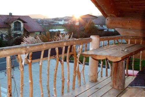 Appartement Sun Star Chalet Holzblockhaus auf der Alpakaweide 2b Dorfstraße Traitsching