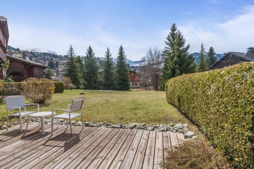 Superb apartment with a terrasse and a splendid view in Megève - Welkeys Megève france