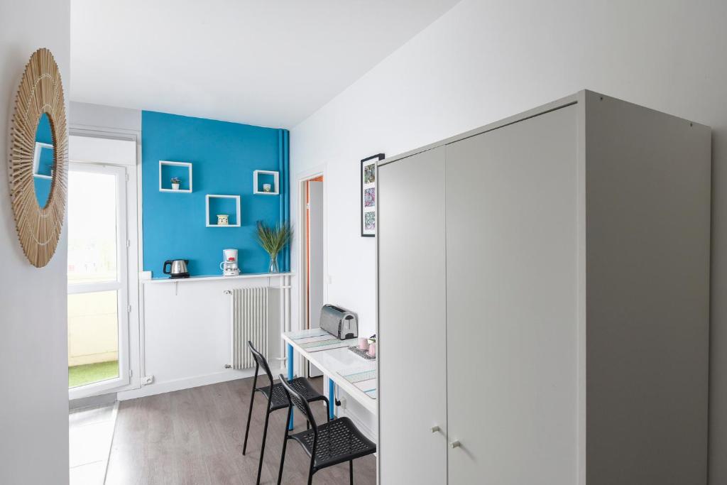 Appartement Superbe 2 pièces - proche de Paris 11 Rue de la Fosse aux Astres, 92390 Villeneuve-la-Garenne