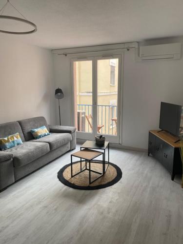 Superbe appartement climatisé avec parking privé Port-Vendres france