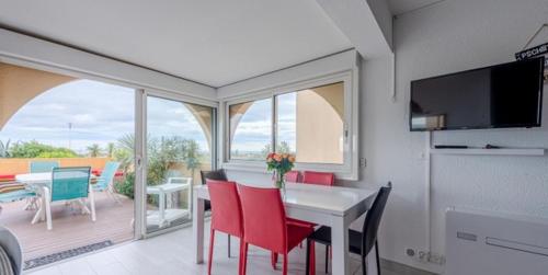 Superbe appartement en rez-de-chaussée direct plage 4PP14 Port Leucate france