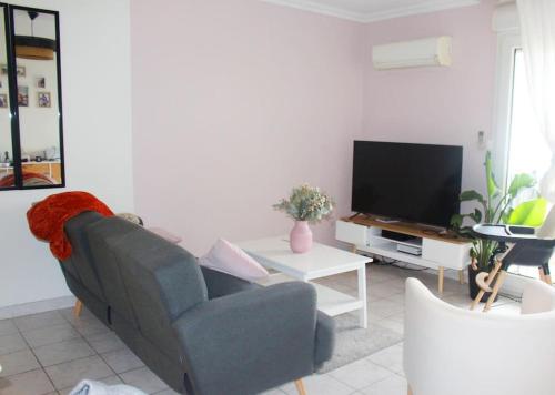 Appartement Superbe Appt lumineux, parking gratuit, WiFi 166 Rue Edmond Lautard Montpellier