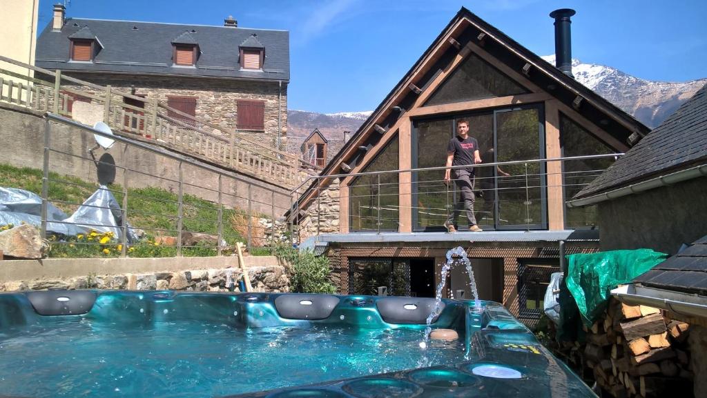 Chalet superbe grange rénovée Le Village, 65120 Grust