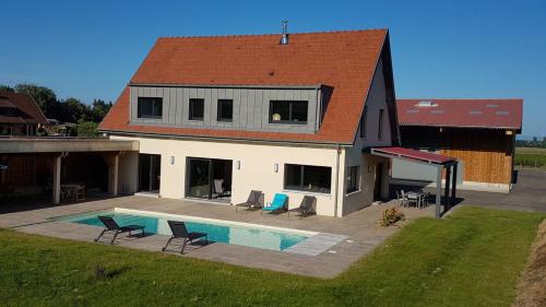 Superbe Maison Jacuzzi+Piscine au cœur des vignes Pfaffenheim france