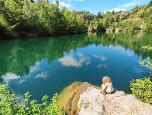 Superbe Moulin au bord d'une riviere, au calme, avec piano Doyet france