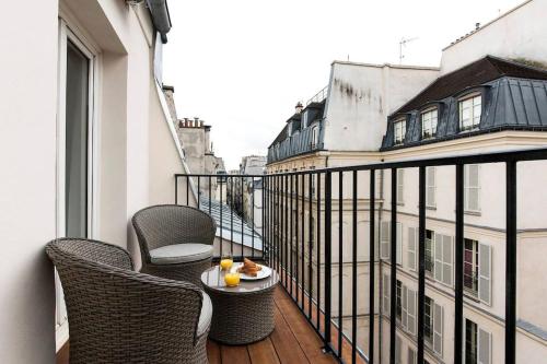 Appartement Superbe studio avec balcon au coeur de Montorgueil 6 Rue Léopold Bellan Paris