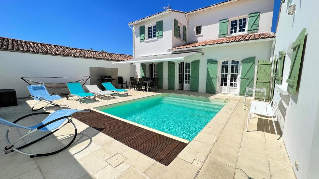 Villa Superbe villa d'architecte avec piscine chauffée 6 rue de la violette, 17111 Loix