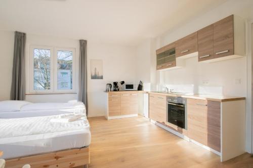 Appartements T&K Apartments - Studio Apartments - 22 min MESSE DUS & Airport DUS 57 Uerdinger Straße Krefeld