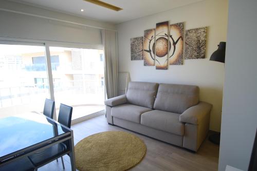 Appartement T1 Praia Rocha/Vista Mar/AC Edifício Safira 8A Portimão