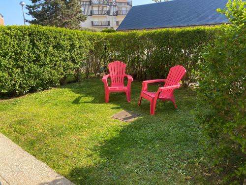 Appartement T2 jardinet, accès direct plage 33 Boulevard des Diablotins Cabourg