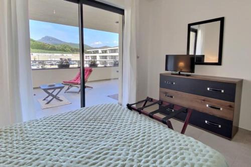 Appartement T2 neuf avec belle terrasse proche plage Résidence U Centru Bat B Folelli Folelli