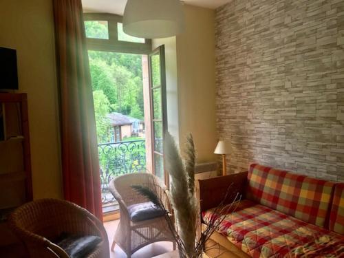 T2 résidence Grand Hotel appt 102 - village thermal montagne Aulus-les-Bains france