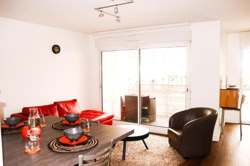 Appartement T3 hypercentre avec terrasse et, parking 4 Place Locronan Quimper