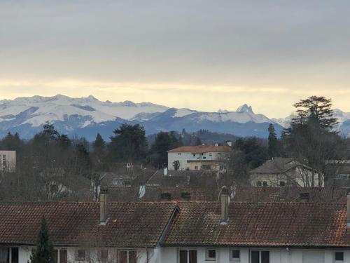 T4 avec vue sur les Pyrénées Pau france