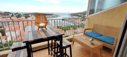 TARA - Appartement Cosy 5 personnes - Wifi - Terrasse - Parking - Port-Vendres france