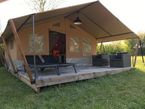 Budget Glamping Safaritent - Bretonniere