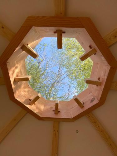 Cabane sur pilotis