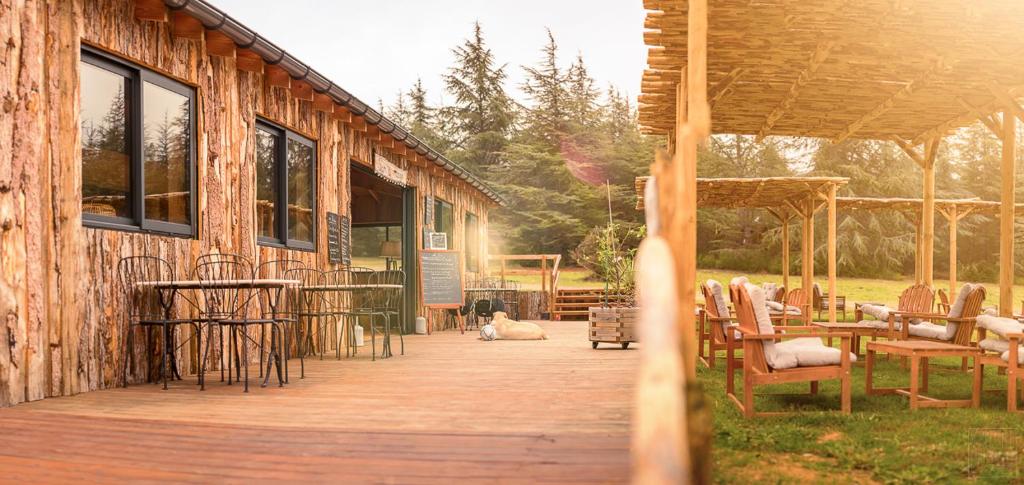 Tente de luxe Domaine de la Vitarelle Glamping La Bitarelle 11600 Villanière