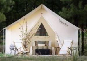 Tente de luxe French Fields Luxury Glamping Twin Emperor Tent Le Vieux Cerier 4 Les Courades 16350 Le-Vieux-Cérier -1