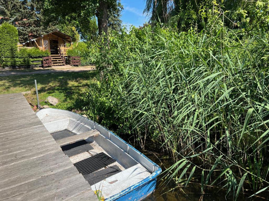 'Glamping' Angelzelt am See mit Steg und Boot (Mecklenburger Seenplatte) 16 Am Kloster, 17237 Blankensee