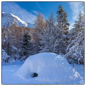 Tente de luxe Igloo du Champsaur Base de loisirs d'Orcières 05170 Orcières Provence-Alpes-Côte d\'Azur