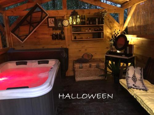 La Roulotte d'Emilie et son jacuzzi privé