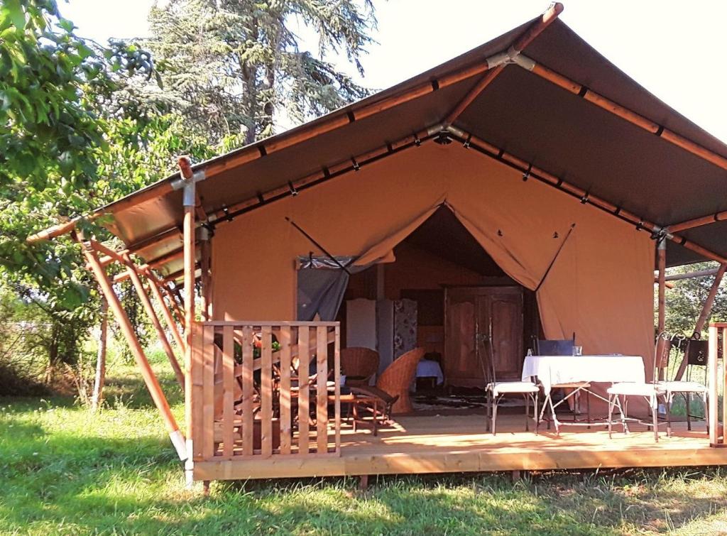 Tente de luxe Le Lodge de Loge & Broc 7 La Loge 49170 La Possonnière