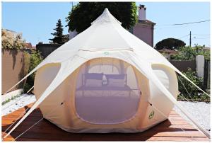 Superbe glamping avec terrasse privative 5min mer