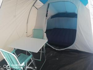Tente chez l'habitant