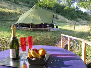 Tente confort en zone naturelle et moyenne montagne