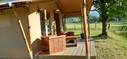 TENTE SAFARI lodge FERME CARRIQUE