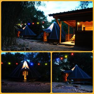 Tente de luxe Tipis Du Petit Buisson le village 81120 Saint-Antonin-de-Lacalm Midi-Pyrénées