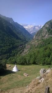 Tente de luxe Tipis nature Saussa 65120 Gavarnie Midi-Pyrénées